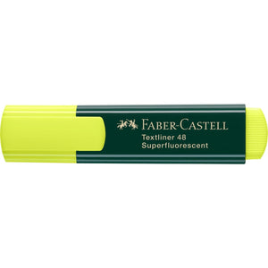 Sublinhador Faber - Castell Textliner Amarelo - Papelaria Encantada