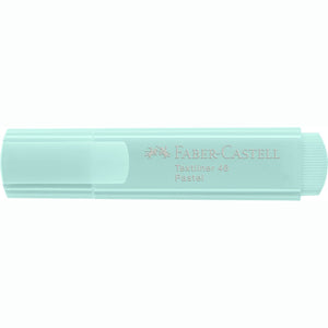Sublinhador Faber-Castell Textliner Pastel Azul tropical - Papelaria Encantada