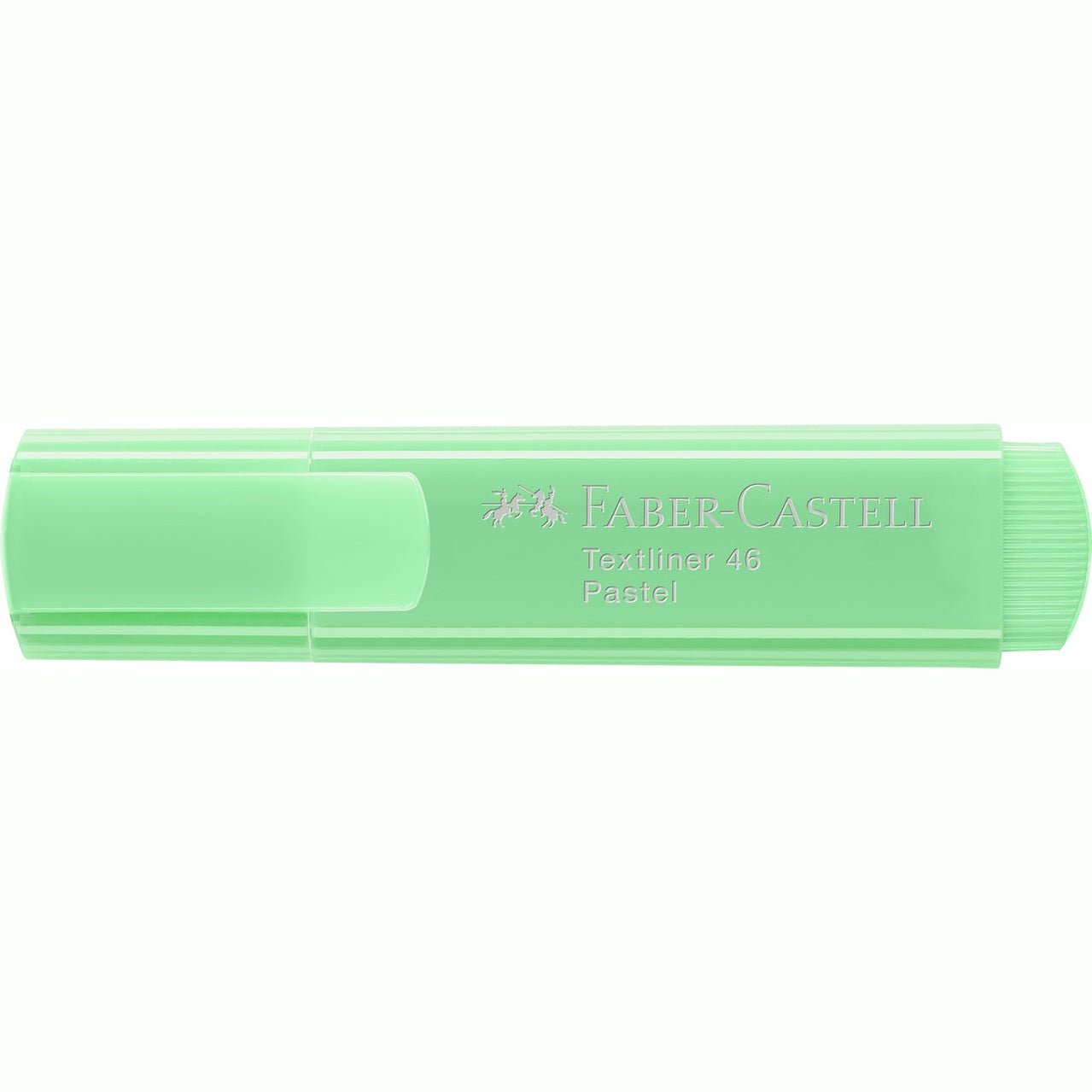 Sublinhador Faber-Castell Textliner Pastel Verde - Papelaria Encantada
