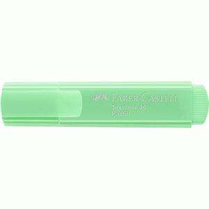Sublinhador Faber-Castell Textliner Pastel Verde - Papelaria Encantada