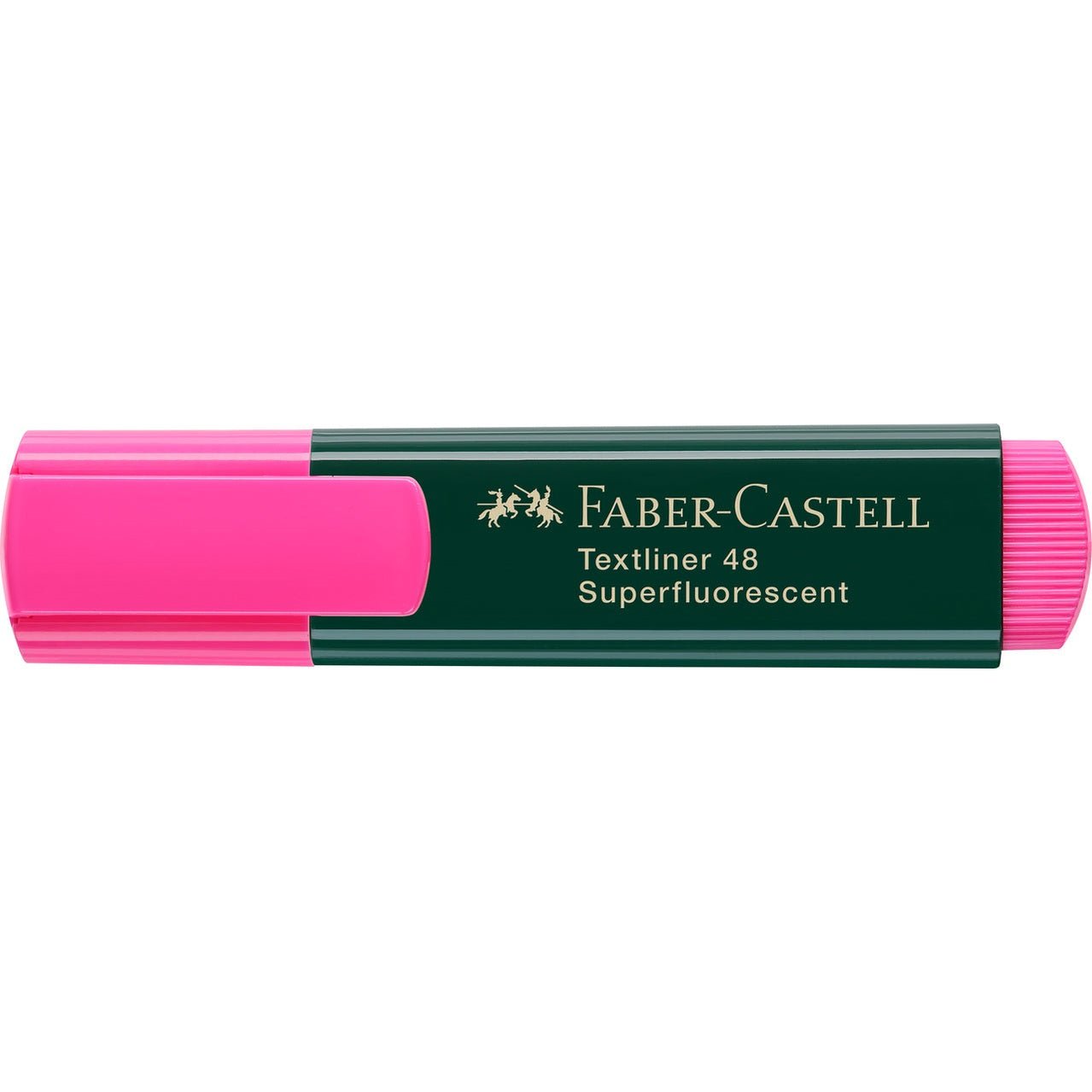Sublinhador Faber - Castell Textliner Rosa - Papelaria Encantada