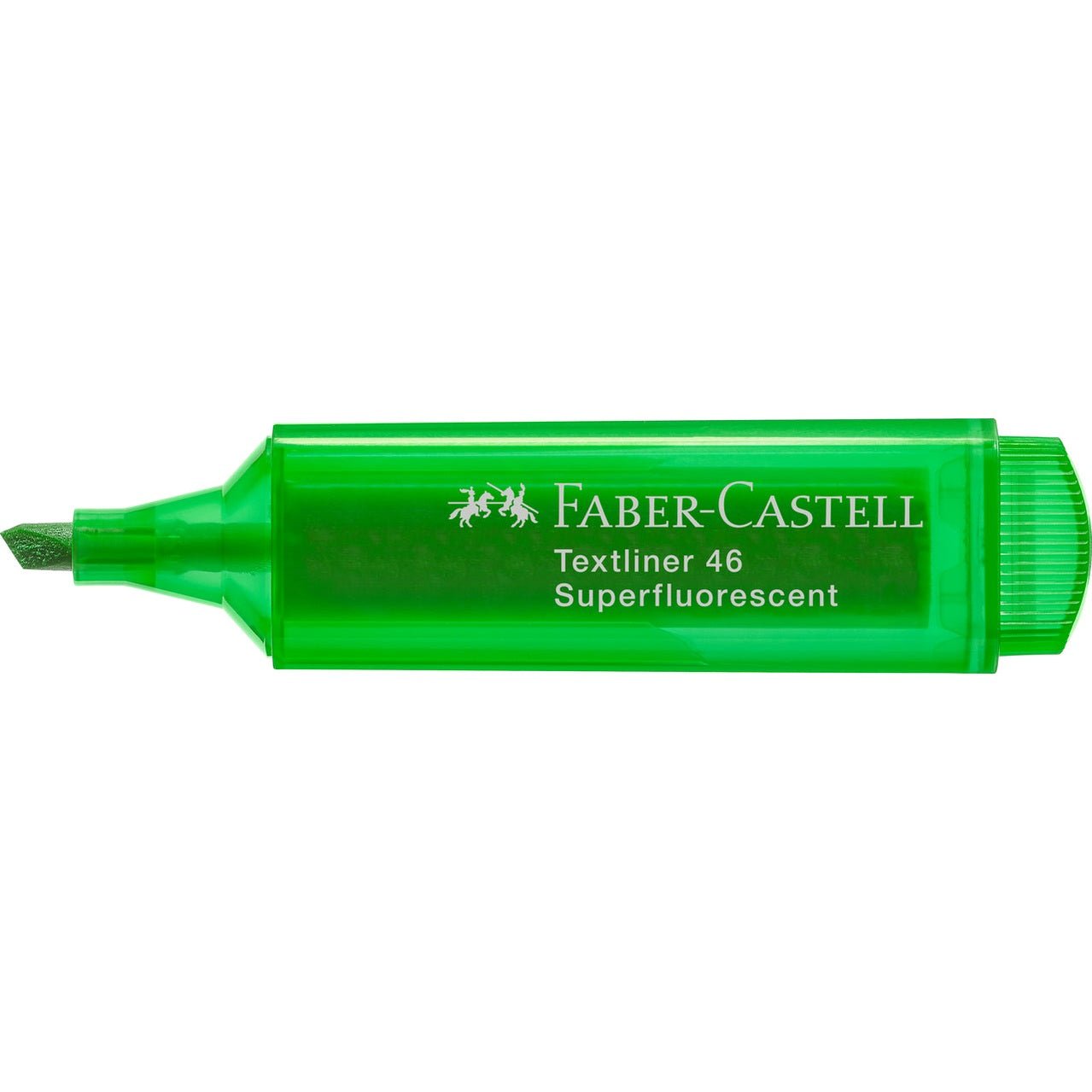 Sublinhador Faber-Castell Textliner Superfluorescente neon Verde - Papelaria Encantada