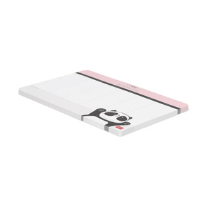 Tapete de rato em papel Panda e cubo de notas - Smart Notes - Legami - Papelaria Encantada