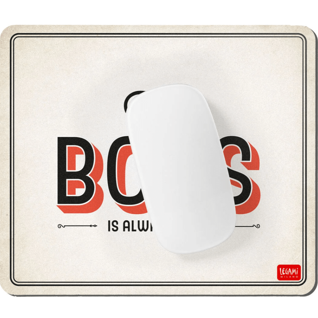 Tapete de Rato Legami - The Boss - Papelaria Encantada