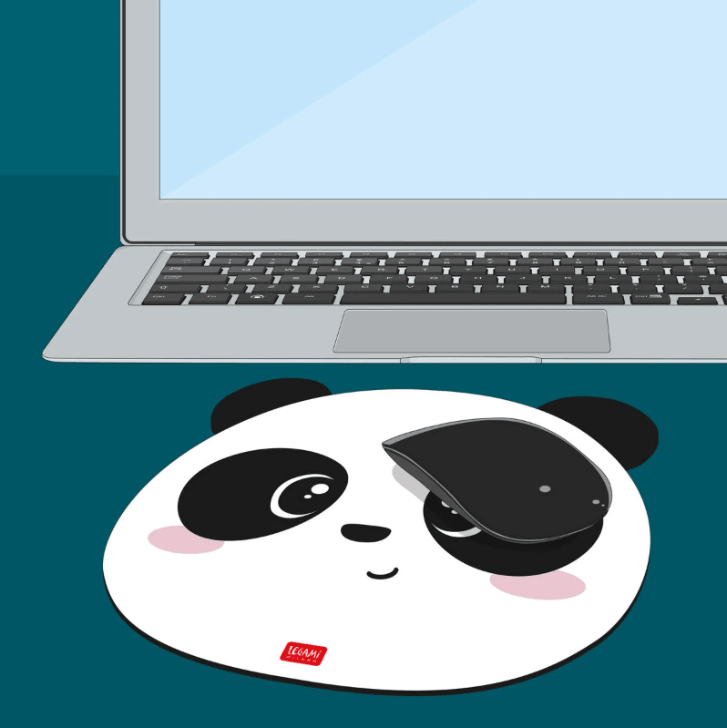 Tapete de rato Panda Legami - Papelaria Encantada