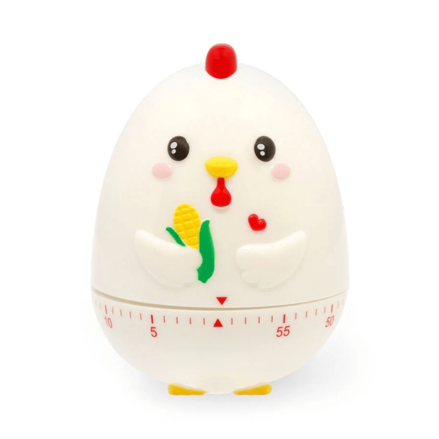 Temporizador de cozinha galinha - Legami - Papelaria Encantada