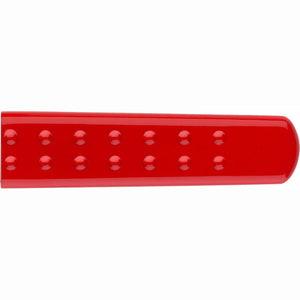 Tesoura Faber-Castell Grip com proteção L+R Vermelha - Papelaria Encantada