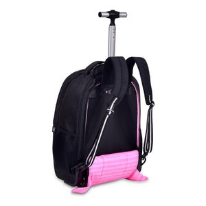 Trolley Rebecca Bonbon Preto 48cm - Papelaria Encantada
