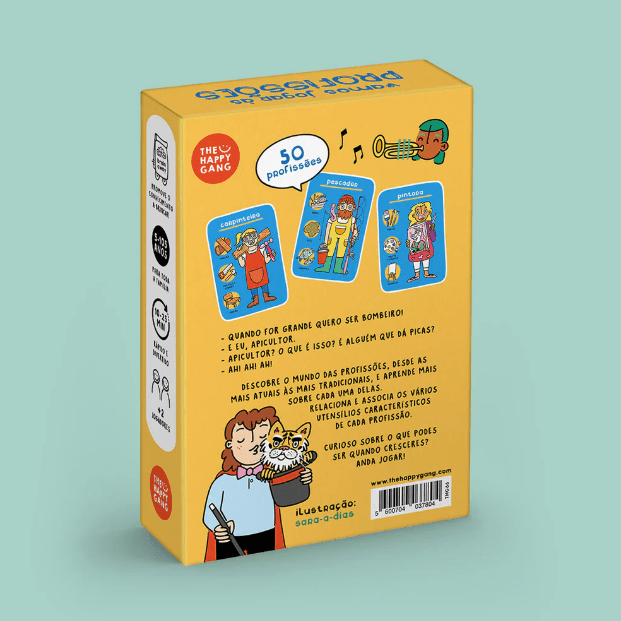 Vamos Jogar às Profissões - The Happy Gang - Papelaria Encantada