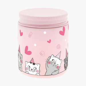 Vela Aromática Gatos - Rosas - Papelaria Encantada