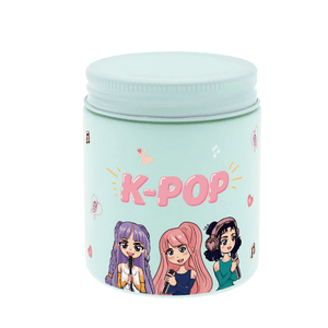 Vela perfumada mint k-pop - Papelaria Encantada