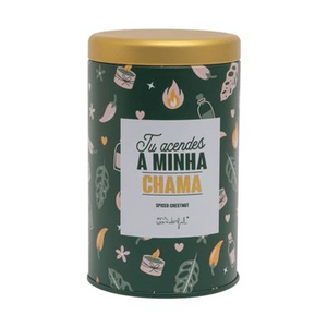 Vela Perfumada - Tu Acendes a Minha Chama - Mr. Wonderful - Papelaria Encantada