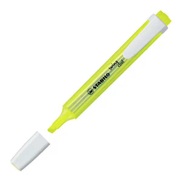 Sublinhador Stabilo swing cool - Amarelo
