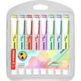 Conjunto 8 sublinhadores Stabilo swing cool pastel