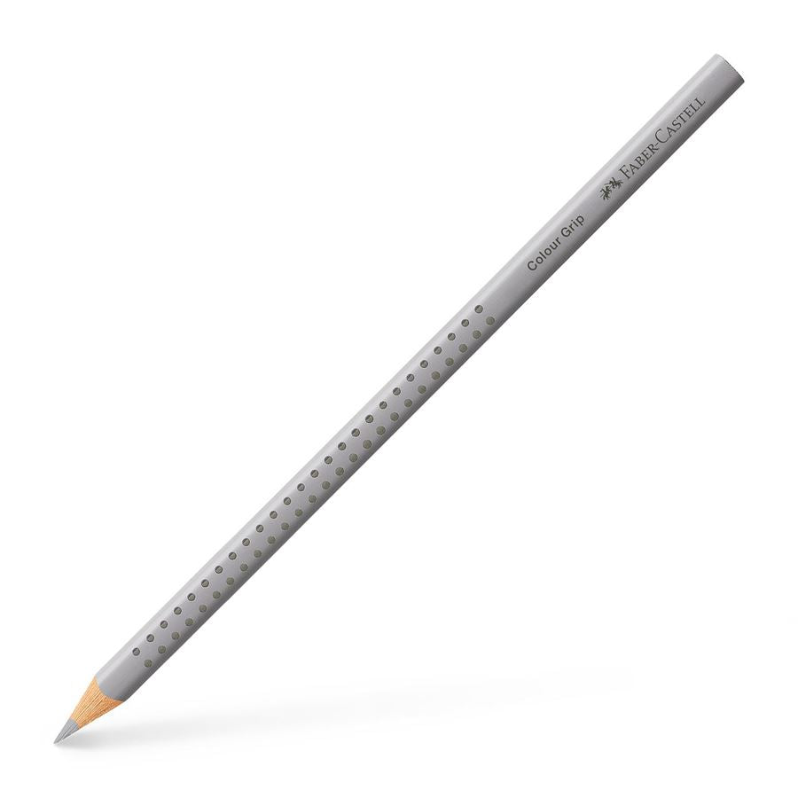 Lápis de cor Faber-Castell Colour Grip — à unidade — Cinzento frio (112431)