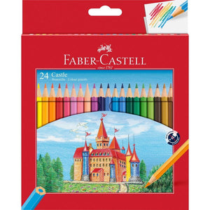 Lápis de cor Faber-Castell Eco Classic Colour — conjuntos — 24 cores