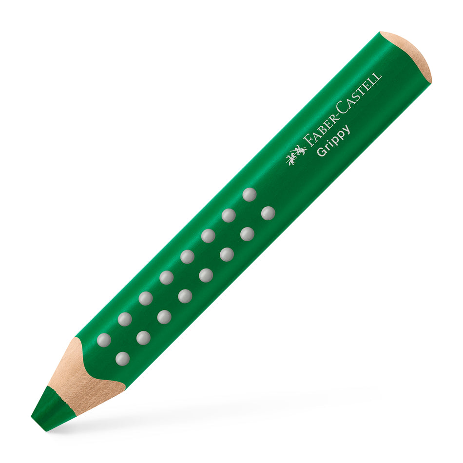 Lápis de cor grippy Faber-Castell Verde