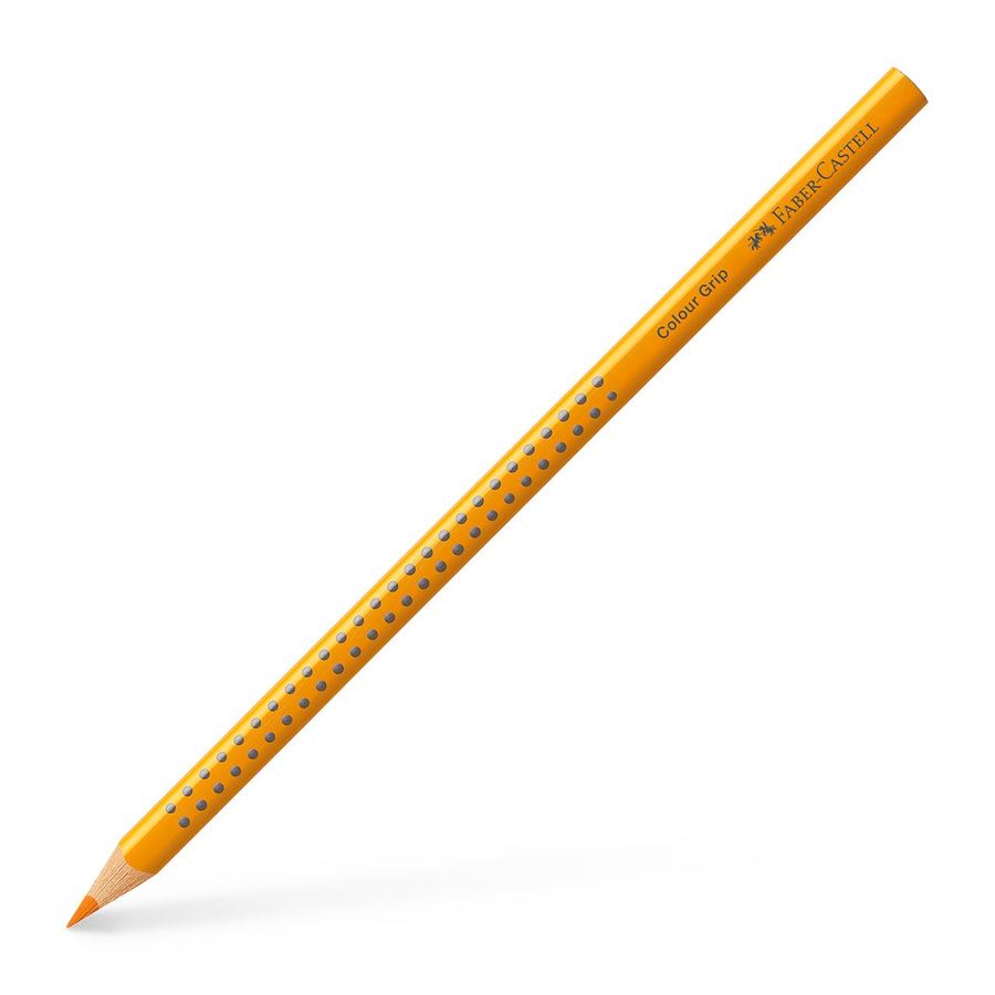 Lápis de cor Faber-Castell Colour Grip — à unidade — Laranja abóbora (112409)