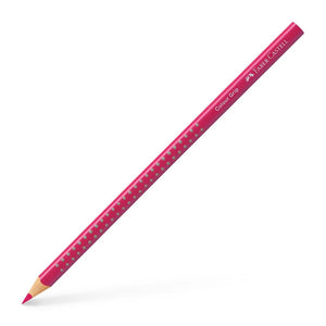 Lápis de cor Faber-Castell Colour Grip — à unidade — Vermelho framboesa (112422)