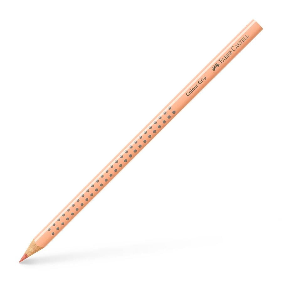 Lápis de cor Faber-Castell Colour Grip — à unidade — Pêssego (112432)