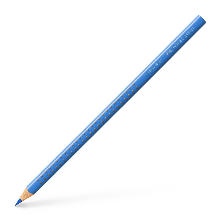 Lápis de cor Faber-Castell Colour Grip — à unidade — Azul pastel (112440)