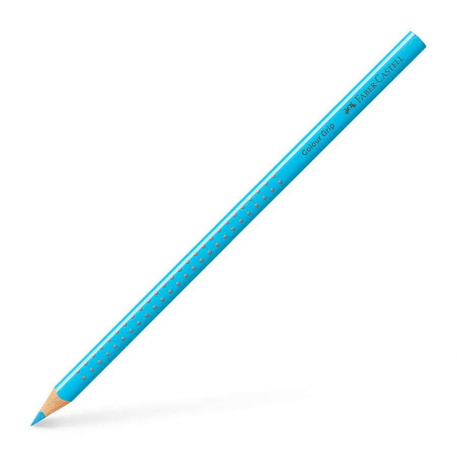 Lápis de cor Faber-Castell Colour Grip — à unidade — Azul céu (112447)