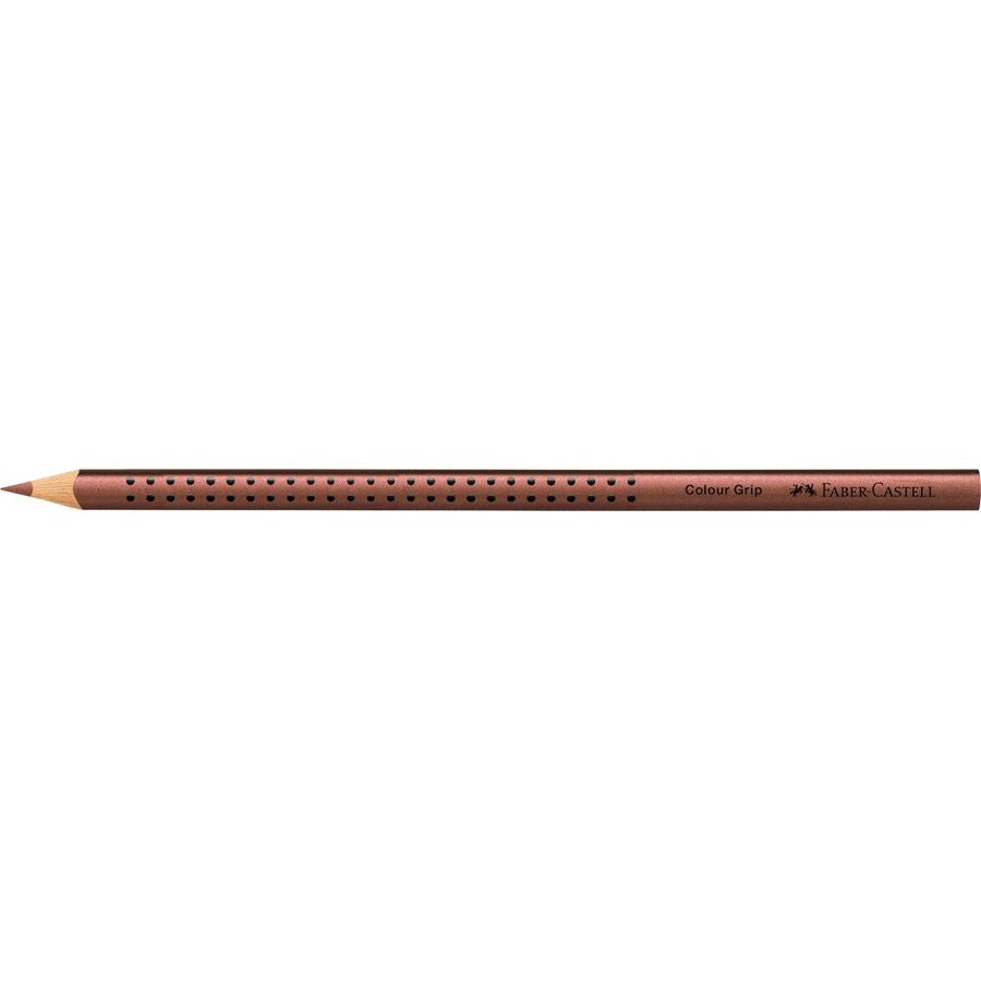 Lápis de cor Faber-Castell Colour Grip — à unidade — Castanho chocolate (112476)