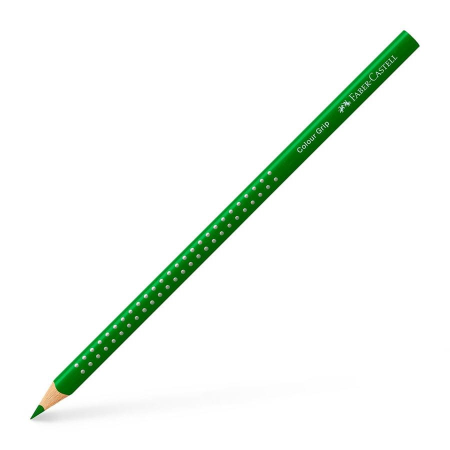 Lápis de cor Faber-Castell Colour Grip — à unidade — Verde relva (112484)