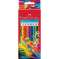 Lápis de cor Faber-Castell Ergonomics triangulares — 12 cores