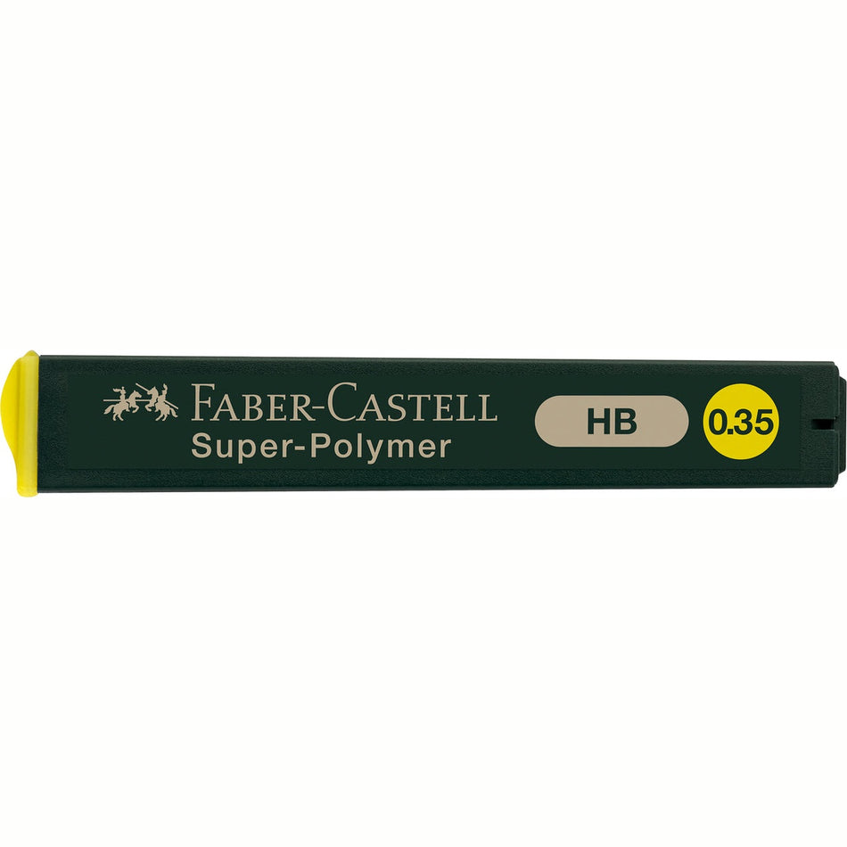 Minas Faber-Castell Super-Polímeras HB - 0.35mm CX12