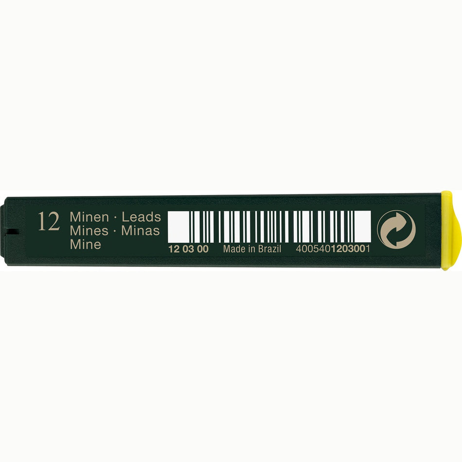 Minas Faber-Castell Super-Polímeras HB - 0.35mm CX12