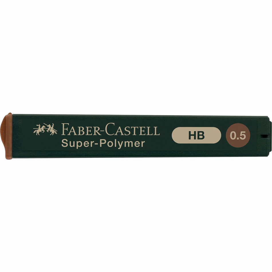 Minas Faber-Castell Super-Polímeras HB - 0.5mm CX12