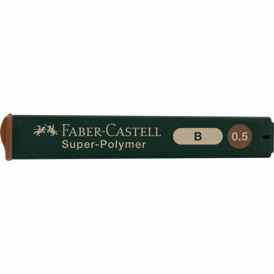 Minas Faber-Castell Super-Polímeras B - 0.5mm CX12