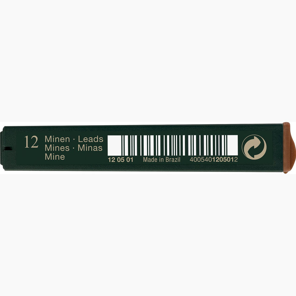 Minas Faber-Castell Super-Polímeras B - 0.5mm CX12