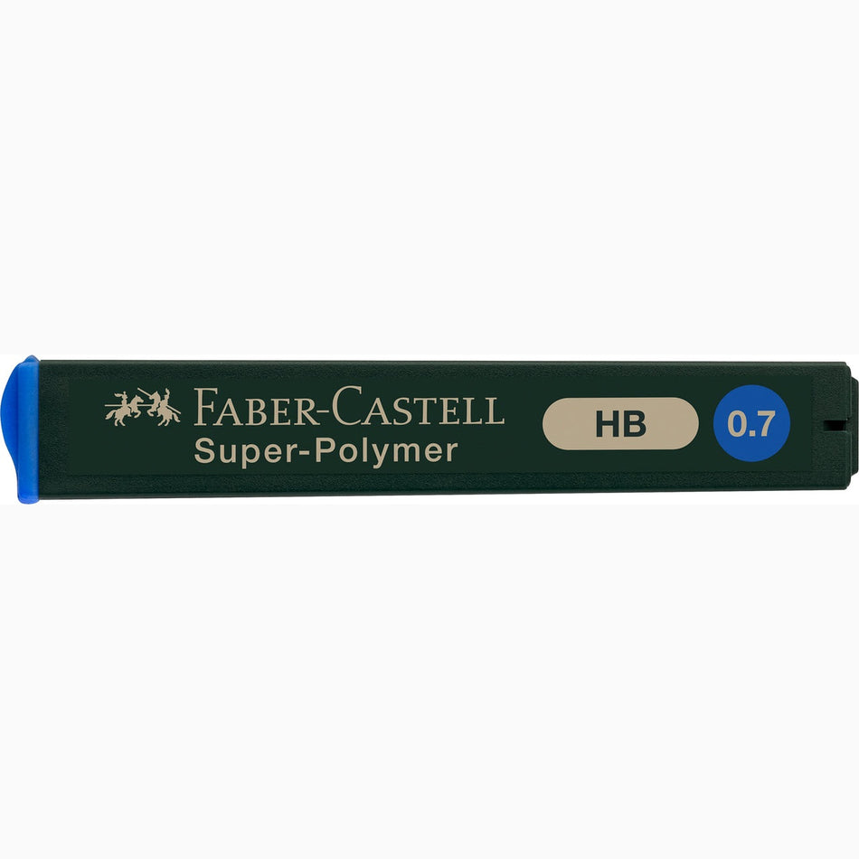 Minas Faber-Castell Super-Polímeras HB - 0.7mm CX12