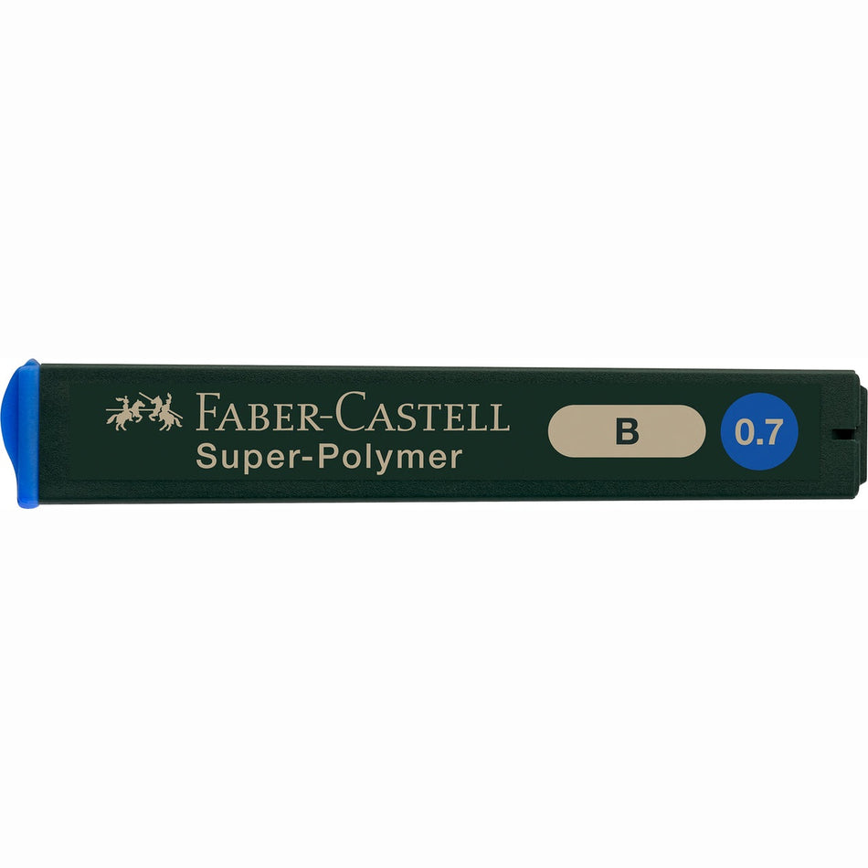 Minas Faber-Castell Super-Polímeras B - 0.7mm CX12