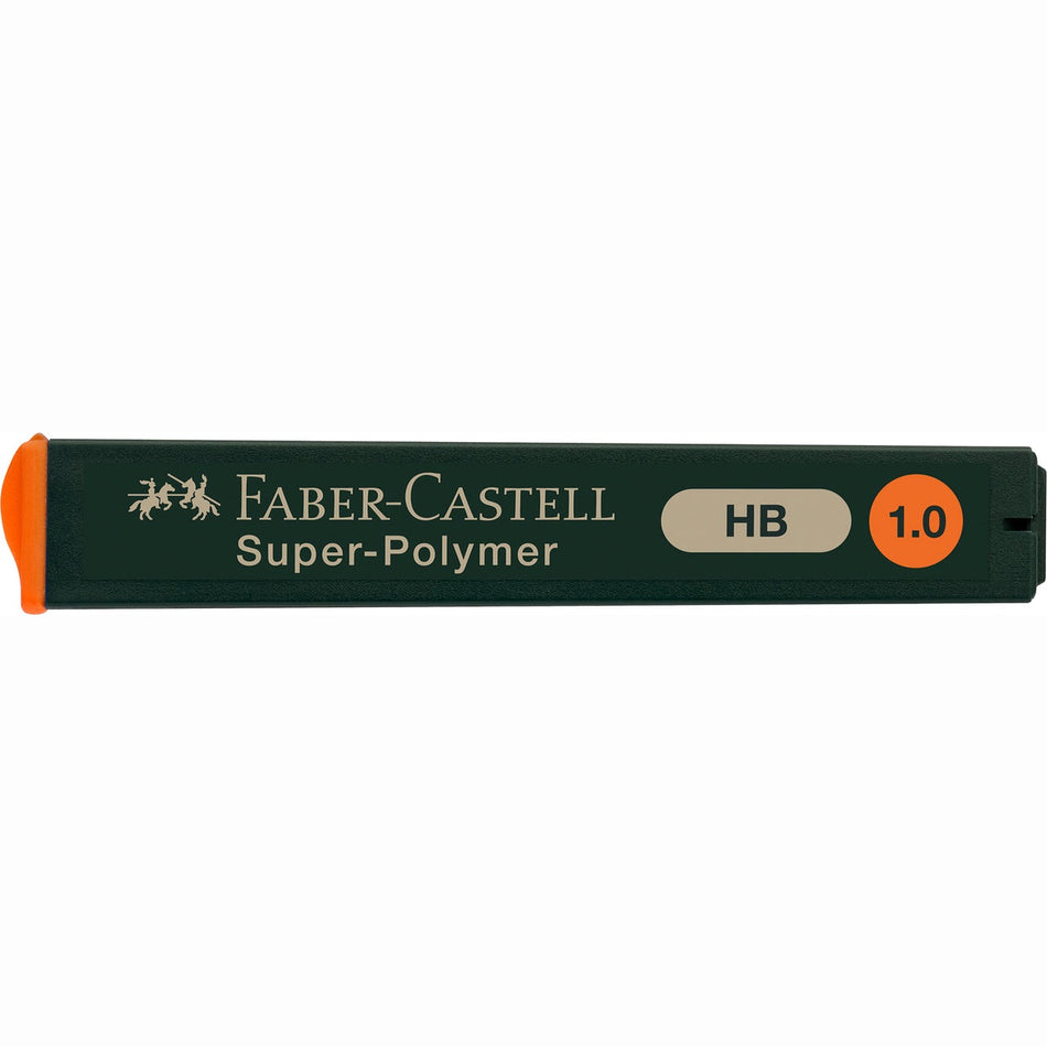 Minas Faber-Castell Super-Polímeras HB - 1.0mm CX12