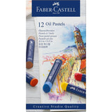 Pastéis de óleo Faber-Castell — conjuntos — 12 cores