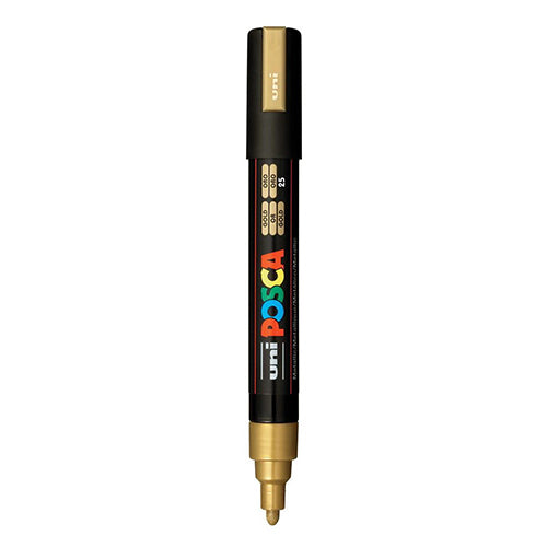 Marcador POSCA PC-5M Dourado
