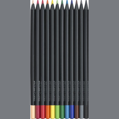 Lápis de Cor Faber-Castell Black Edition - 12 Unidades