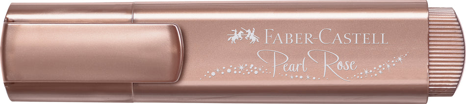 Sublinhador Faber-Castell Textliner Metálico Rosa
