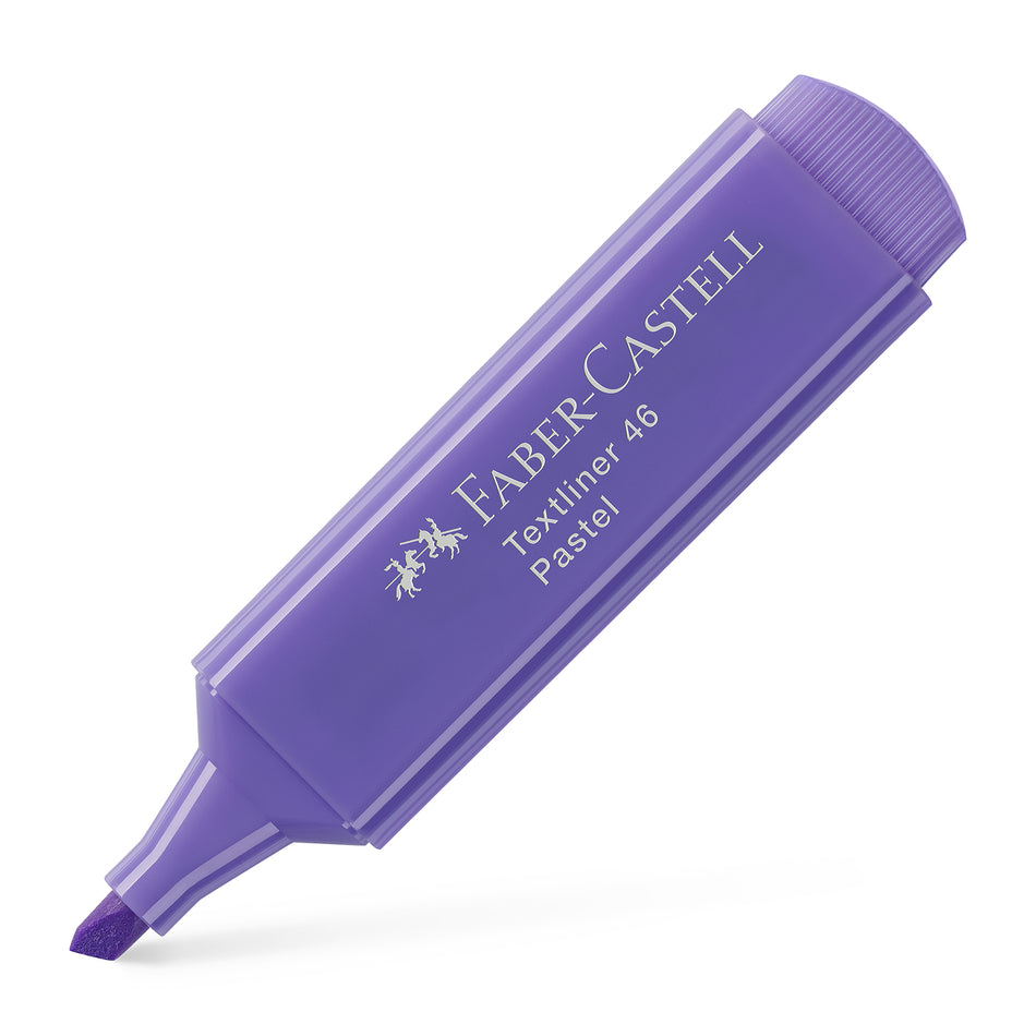 Sublinhador Faber-Castell Textliner Pastel Lilás