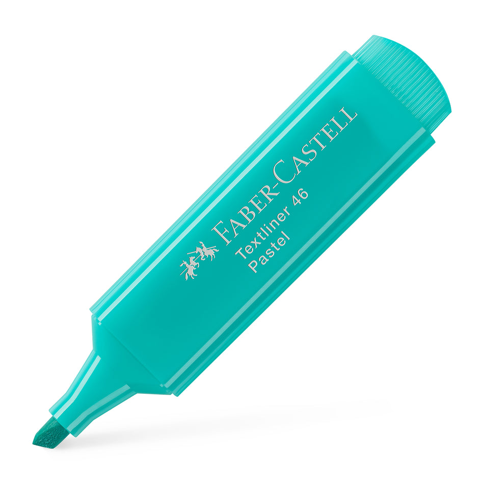 Sublinhador Faber-Castell Textliner Pastel Turquesa