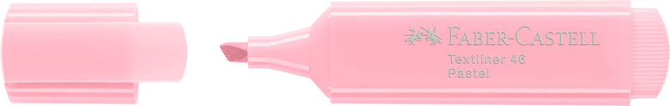 Sublinhador Faber-Castell Textliner Pastel Rosa Blush