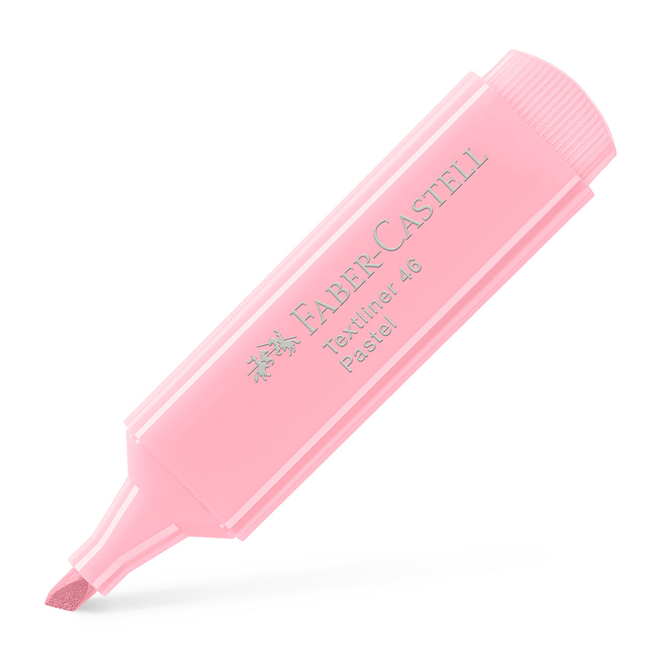Sublinhador Faber-Castell Textliner Pastel Rosa Blush