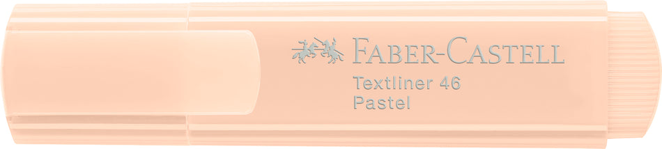 Sublinhador Faber-Castell Textliner Pastel Pó de arroz