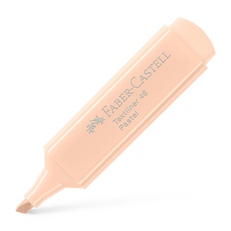 Sublinhador Faber-Castell Textliner Pastel Pó de arroz