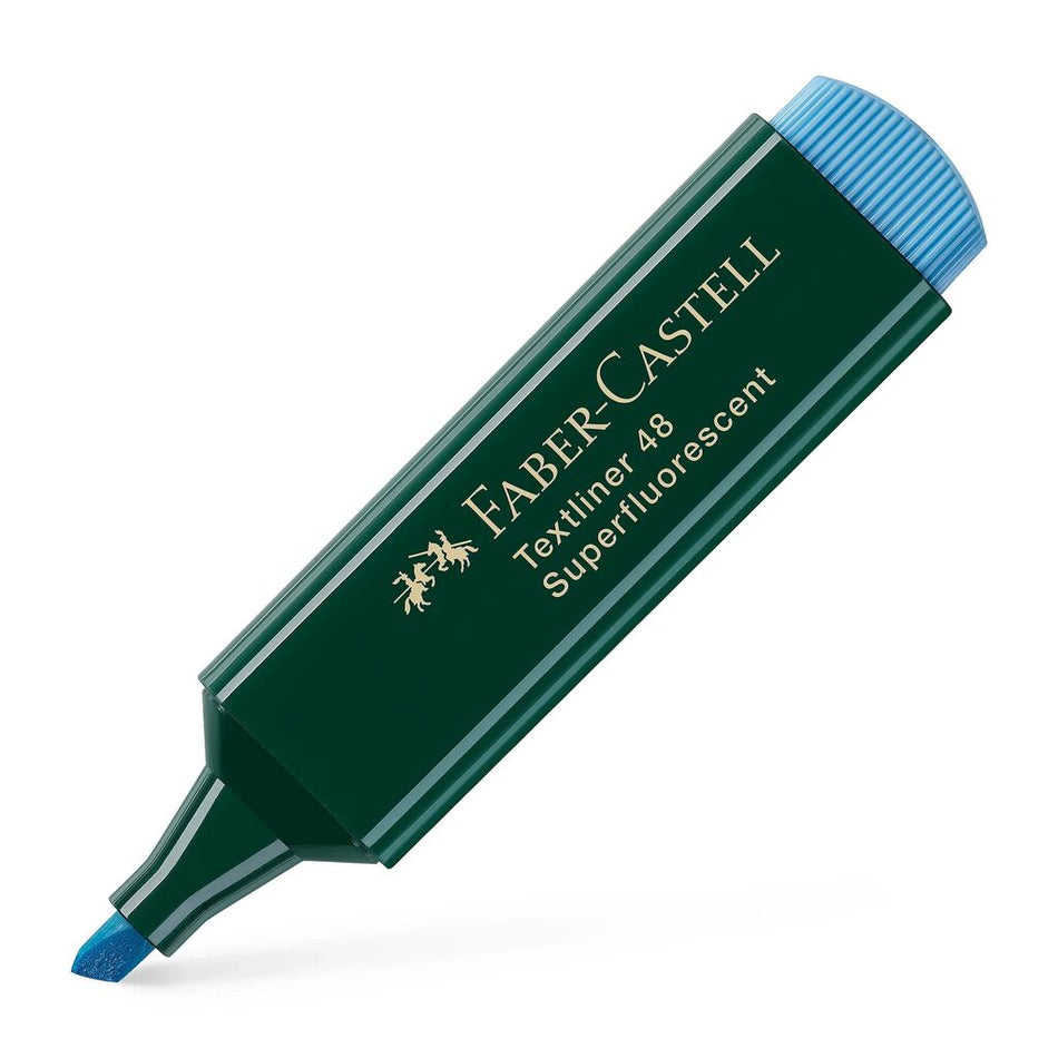 Sublinhador Faber-Castell Textliner Azul