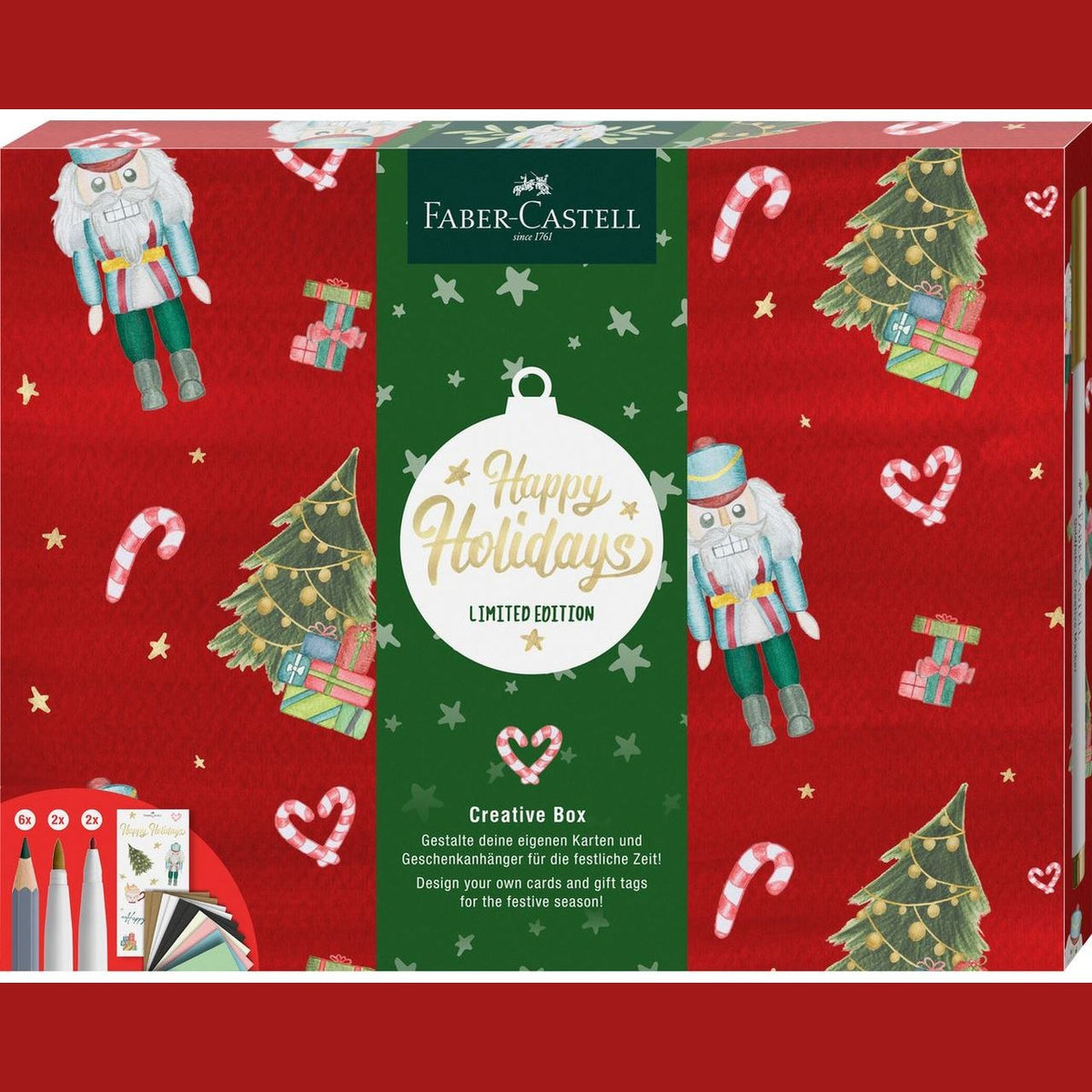 Kit Criativo Faber-Castell Goldfaber Happy Holidays - Caixa fechada