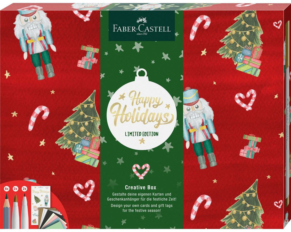 Kit Criativo Faber-Castell Goldfaber Happy Holidays - Caixa fechada